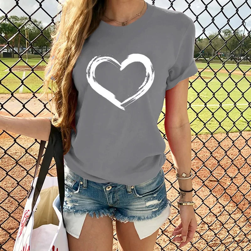 Heart Women T-shirts