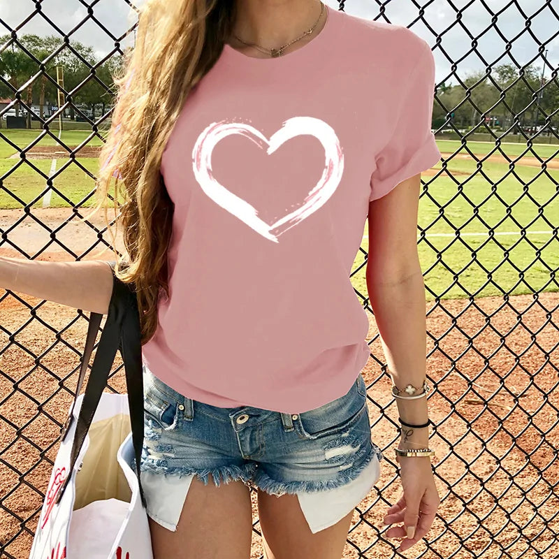 Heart Women T-shirts